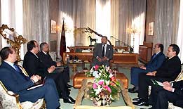Sahara : Mohammed VI reçoit la délégation marocaine présente à Manhasset